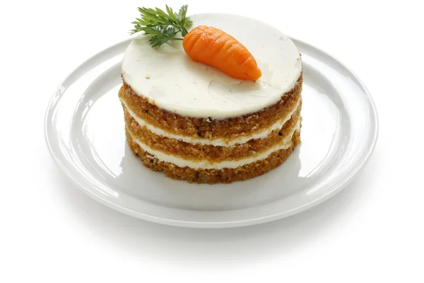Ciasto marchewkowe domowe — Zdjęcie stockowe
