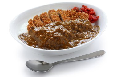 Katsukare, japanese curry rice clipart