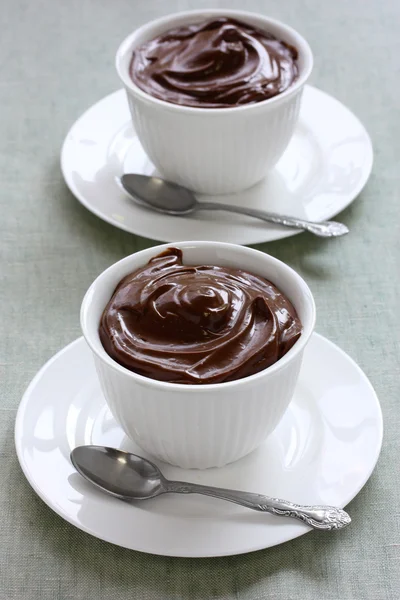 Pudim de chocolate — Fotografia de Stock