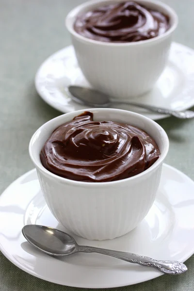 Pudim de chocolate — Fotografia de Stock