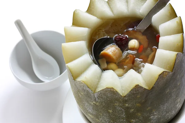 Winter melon soup, chinese cuisine — Stock Photo, Image