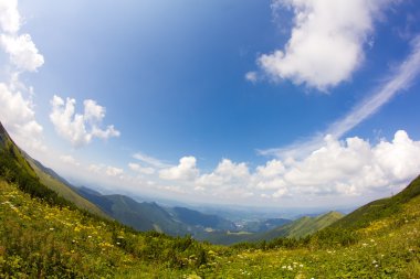 güzel meadow Hills yaz bahar