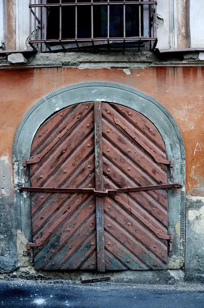 Old wood gate — Stock Photo, Image