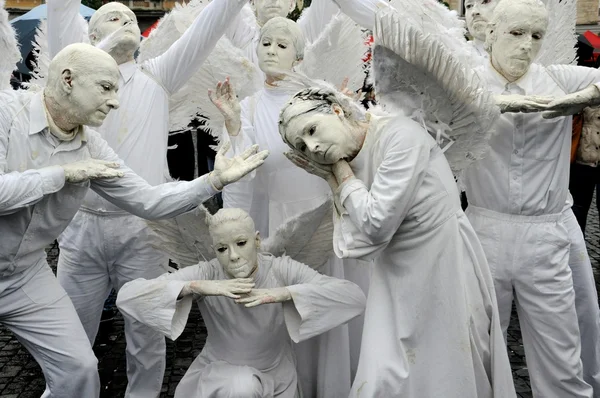 Angeli bianchi — Foto Stock