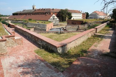 Blick over Oradea citadel clipart