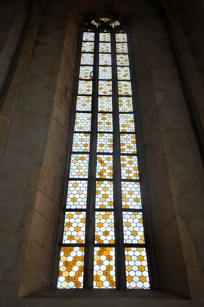 Okno formatowania Kościół cluj — Zdjęcie stockowe