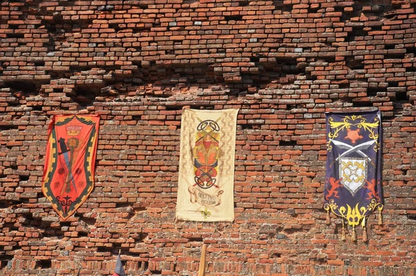 Oradea kale duvarı — Stok fotoğraf