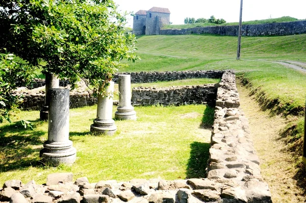 Castrum romano Porolissum Moigrad — Foto de Stock