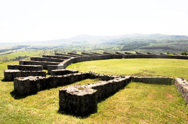 Roman amphitheatre Porolissum Moigrad — Stock Photo, Image