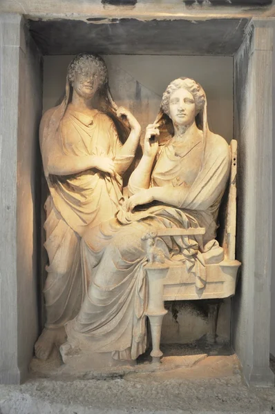 Kerameikos - Athen Griechenland - Skulpturen — Stockfoto