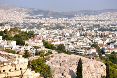 Şehir Atina Yunanistan görüntülemek