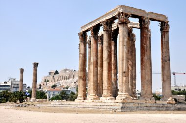Temple of Olympian Zeus (Olympieion) - Athens Greece clipart