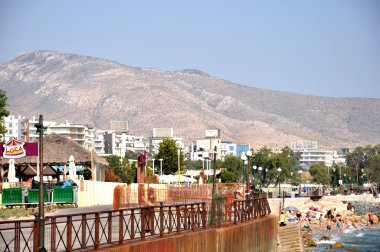 Plaj ve Ege Denizi (Mediterranean Sea Hills'te)