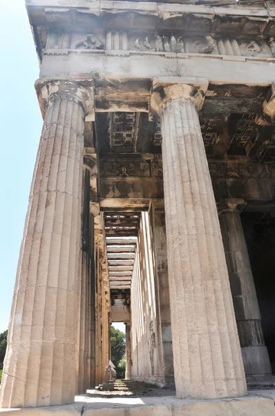 Αρχαία αγορά - Αθήνα - ναός του Ηφαίστου — Φωτογραφία Αρχείου