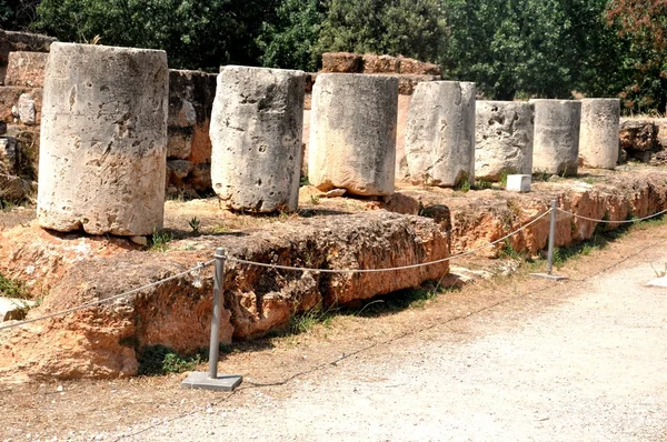 Antike agora - athens griechenland - middle stoa — Stockfoto