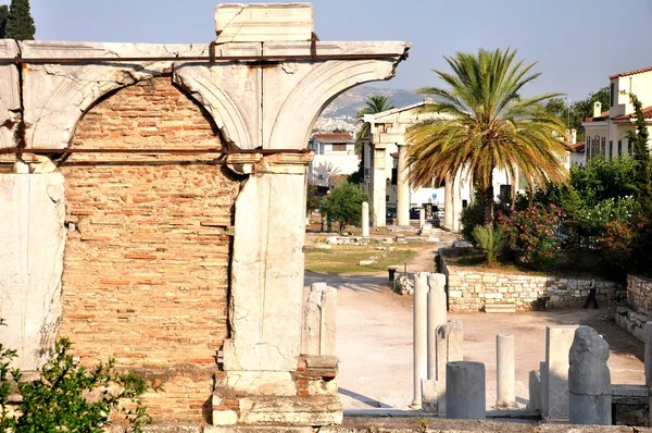 Römische agora - athens griechenland — Stockfoto