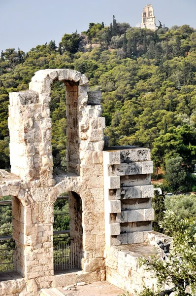 Odeon von herodes atticus - Athen griechenland — Stockfoto