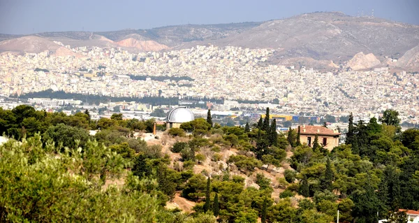 Vista sulla città di Atene Grecia — Foto Stock
