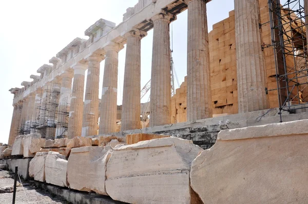 Athener Akropolis - Parthenon - Athen Griechenland — Stockfoto