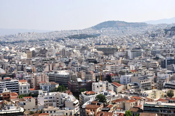 View over the city of Athens Greece — Stock Photo, Image