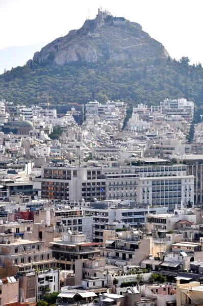 Vista sobre a cidade de Atenas Grécia — Fotografia de Stock