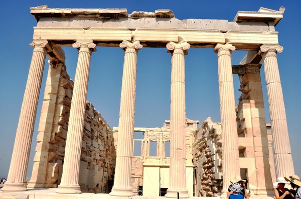 Acropoli ateniese - L'Eretteo - Atene Grecia — Foto Stock