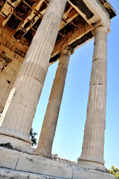 Atina Akropol - erechtheion - Atina Yunanistan — Stok fotoğraf