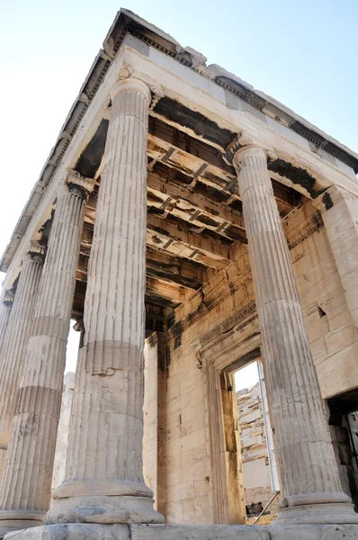 雅典卫城-erechtheion-希腊雅典 — 图库照片