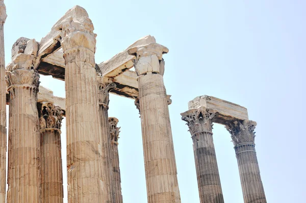Temple of Olympian Zeus (Olympieion) - Athens Greece — Stock Photo, Image