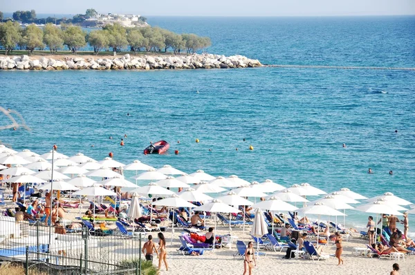 Stranden vid Egeiska havet (Medelhavet) — Stockfoto