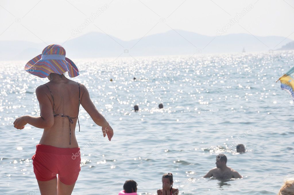Beach at Aegean Sea (Mediterranean Sea)