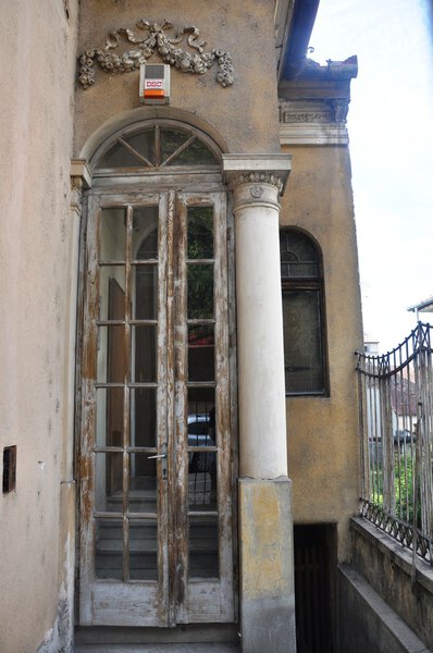 Old house entrance