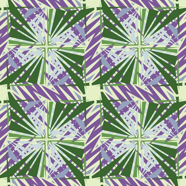 Vierkante pinwheel patroon — Stockvector