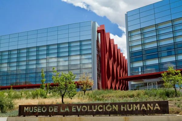 Μουσείο ανθρώπινης εξέλιξης στο Μπούργκος. Ισπανία — Φωτογραφία Αρχείου