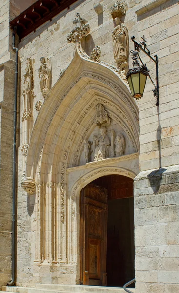 Церковь Святого Николая де Бари, Бургос. Испания — стоковое фото