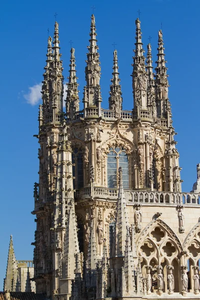 De koepel van de Oost-gezicht van de kathedraal van burgos. Spanje — Stockfoto