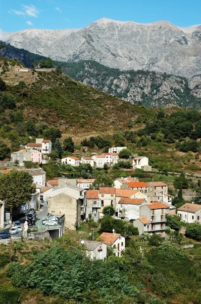 Vivario Dorf, Korsika — Stockfoto