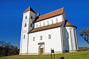 Romanesque church clipart