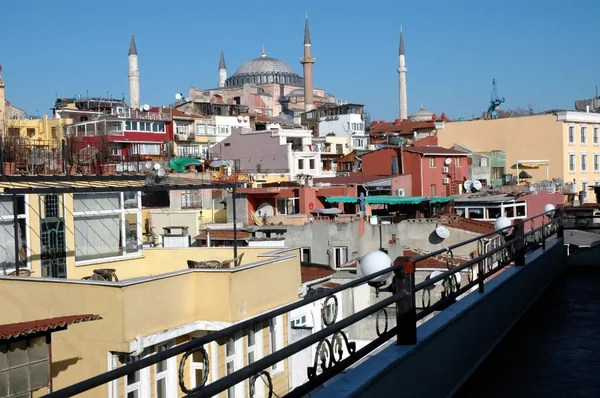 Istanbul houses — Stock Photo, Image