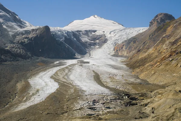 Johannisberg y el glaciar Pasterze — Foto de Stock