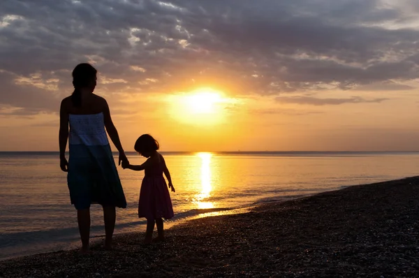 Familjen sommarsemester — Stockfoto