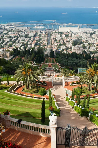 stock image The Bahai Gardens in Haifa Israel