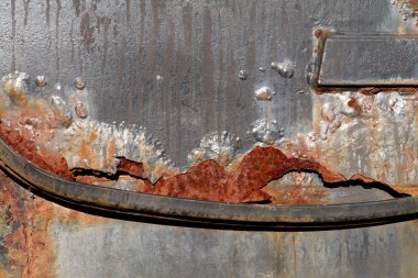 Grunge background rusty iron clipart