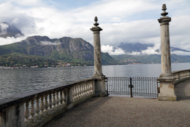 Fantastic view of Lake Como clipart