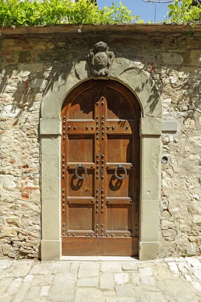 Vintage front door — Stock Photo, Image