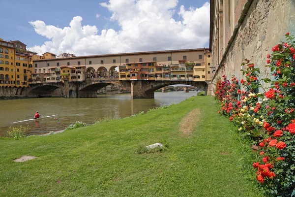 Ponte Vecchio - Puente Viejo — Foto de Stock