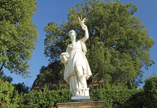 Escultura de Ceres (Deméter griego  ) — Foto de Stock