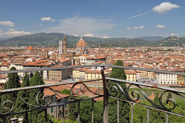 フィレンツェ市内の素晴らしい眺望 — ストック写真
