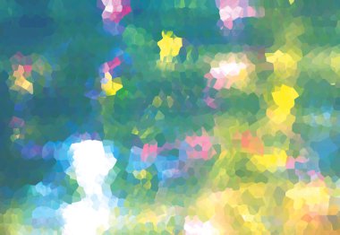 Abstract background - fantastic flowers. clipart