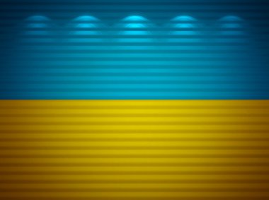 Ukrayna bayrağı duvar, arka plan